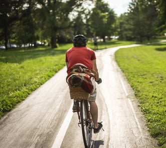 Convenience- Guy-riding-bike