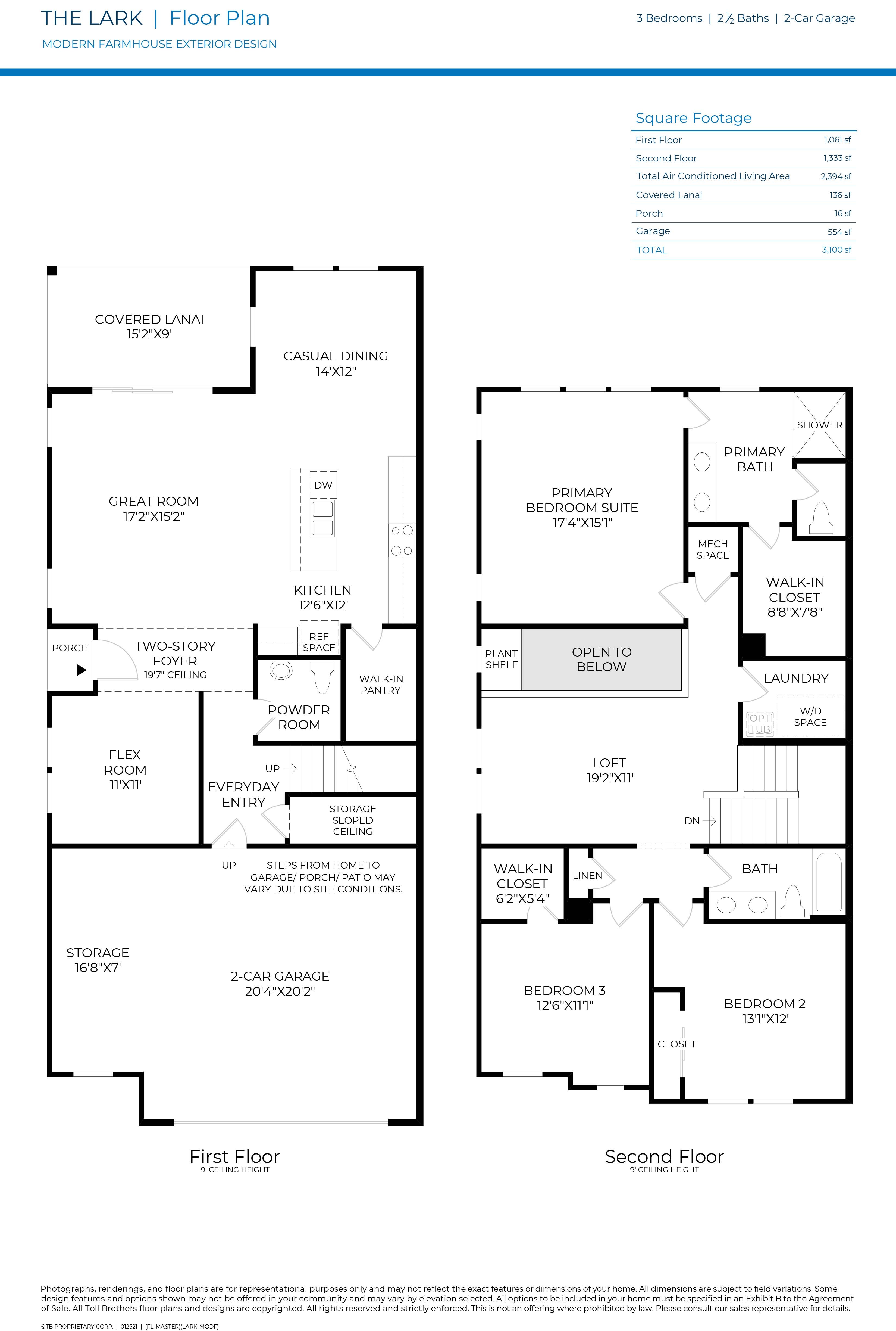 Lark Floorplan - Newton Townhomes