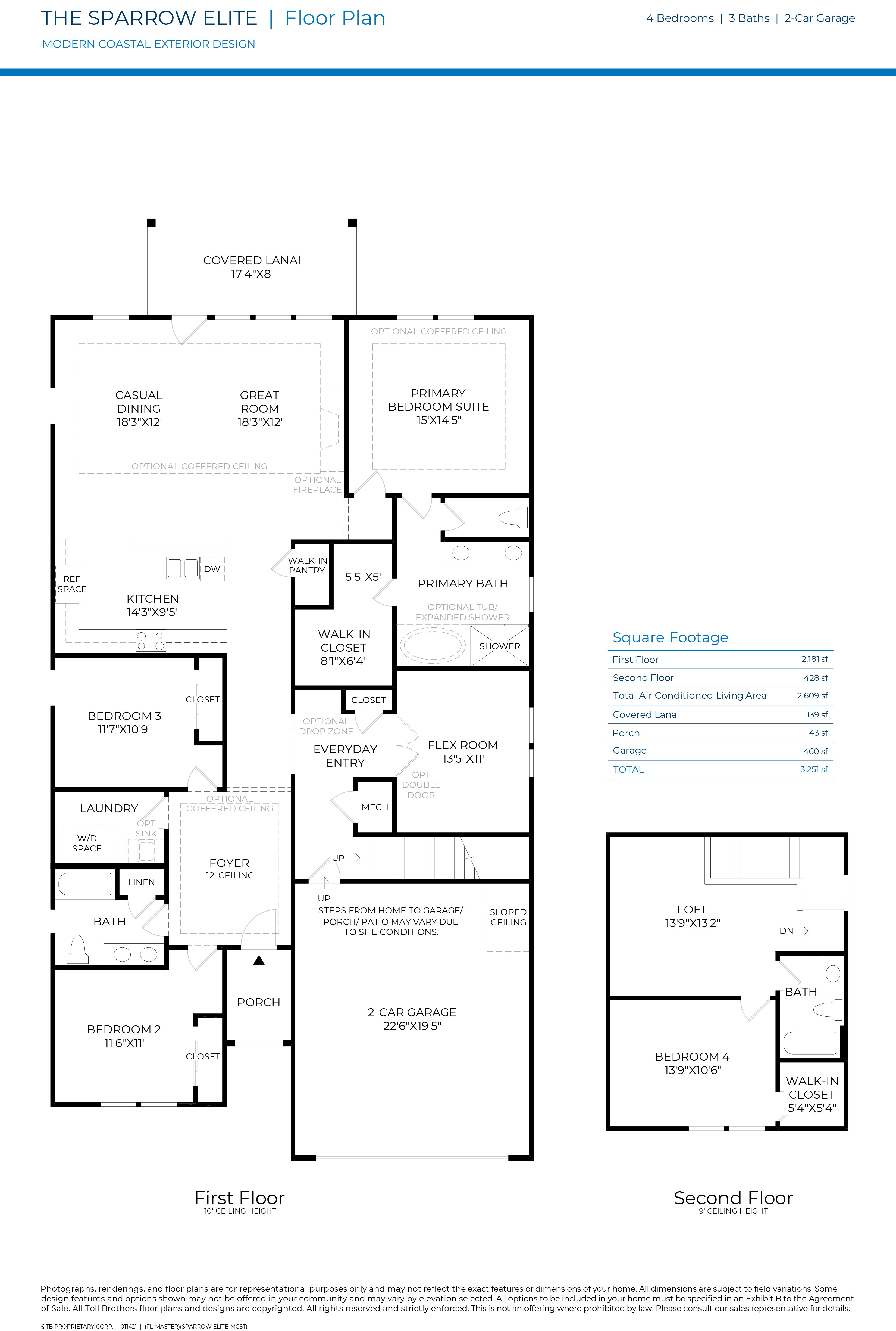 Sparrow Elite Floorplan - Edison East Executive