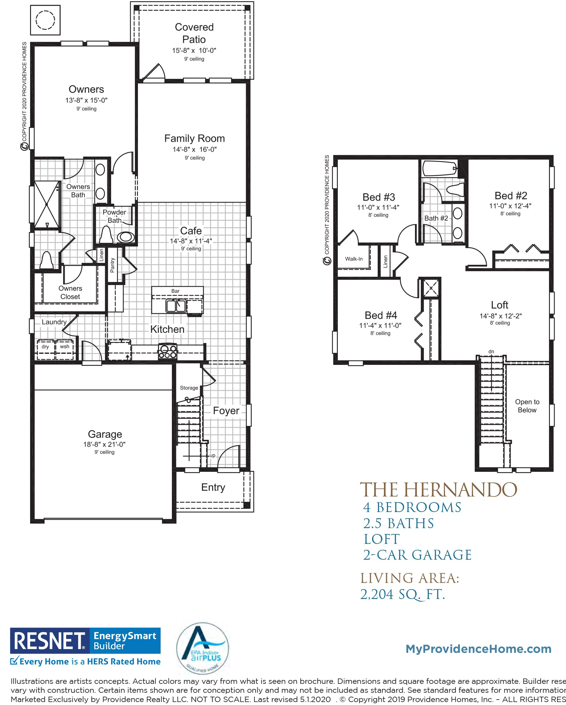 The Hernando floorplan