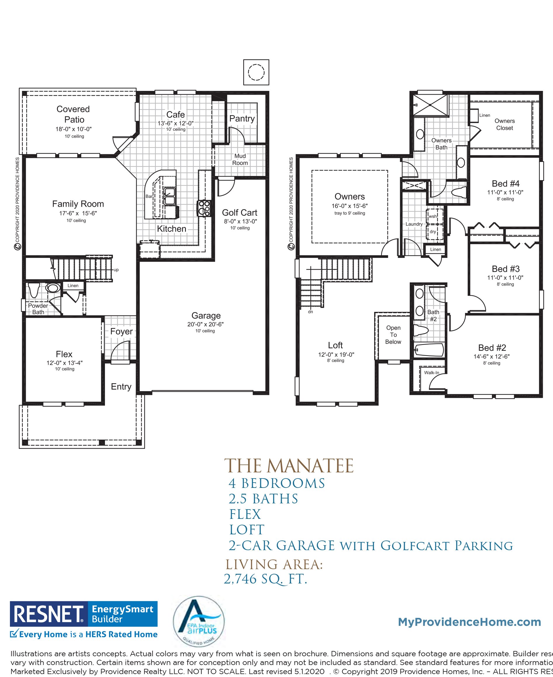 The Manatee floorplan