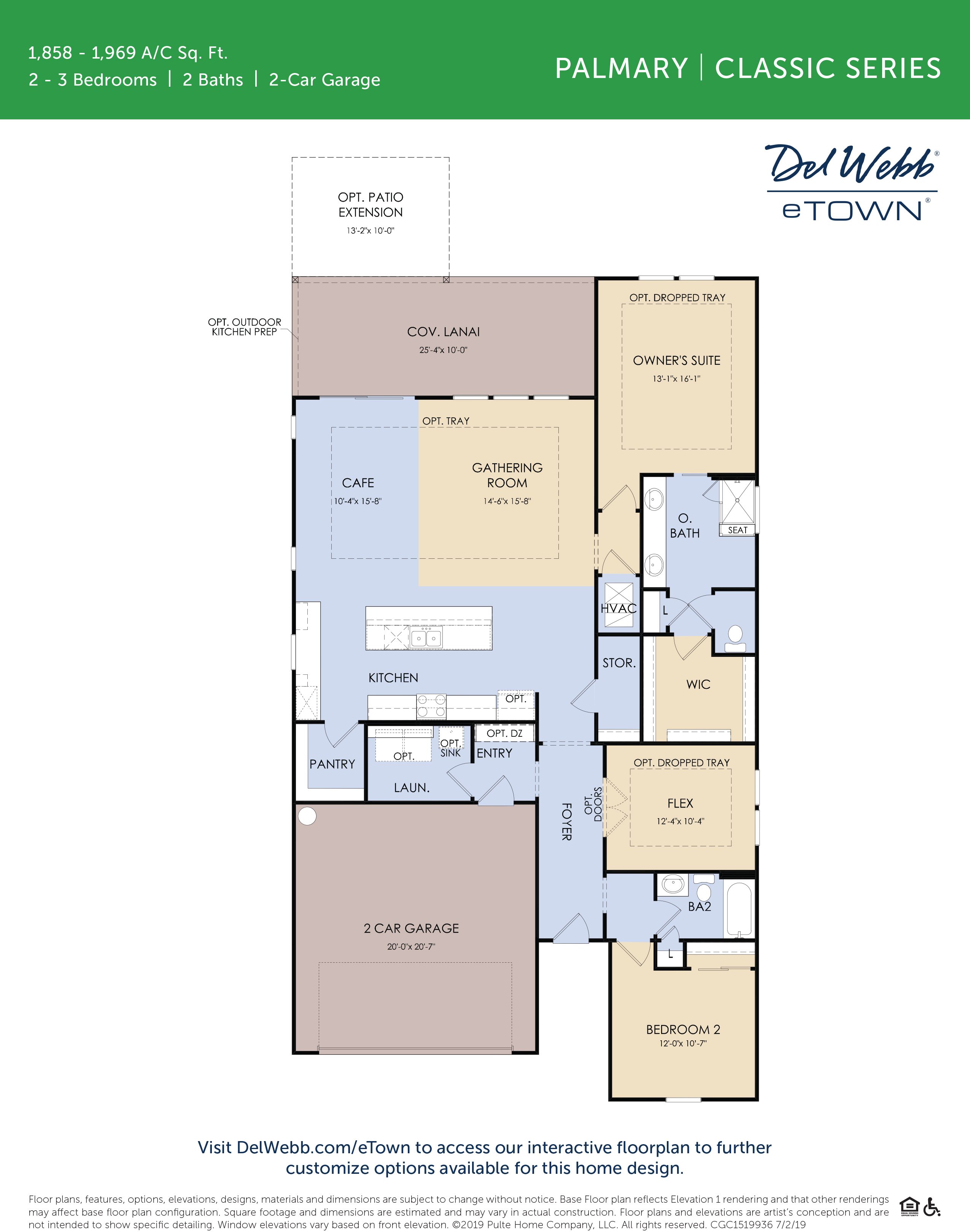 DWeTown Palmary -floorplan