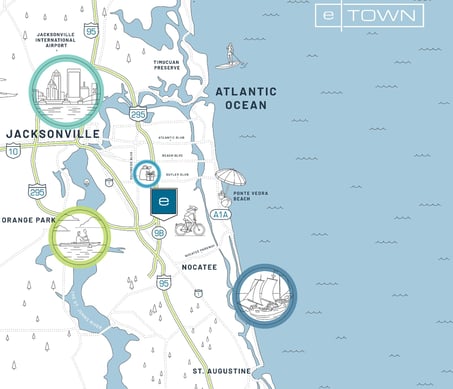 eTown Regional Map